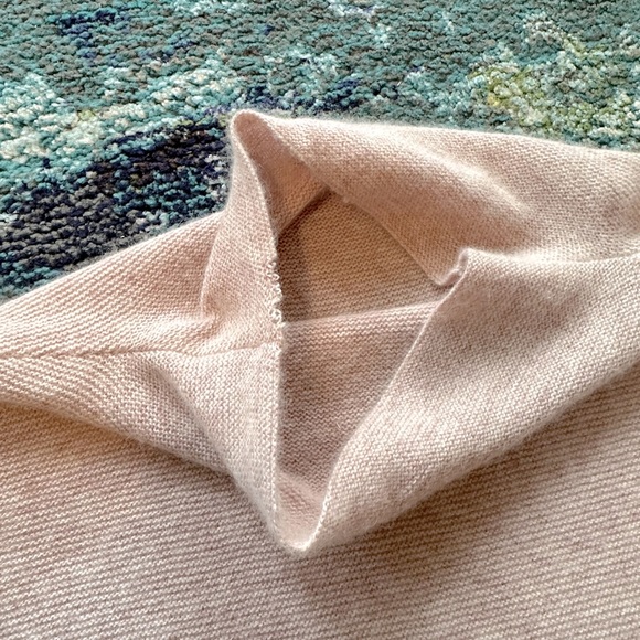 CASHMERE OTTOMAN SLOUCHY SWEATER |SIZE M/L - Picture 7 of 8